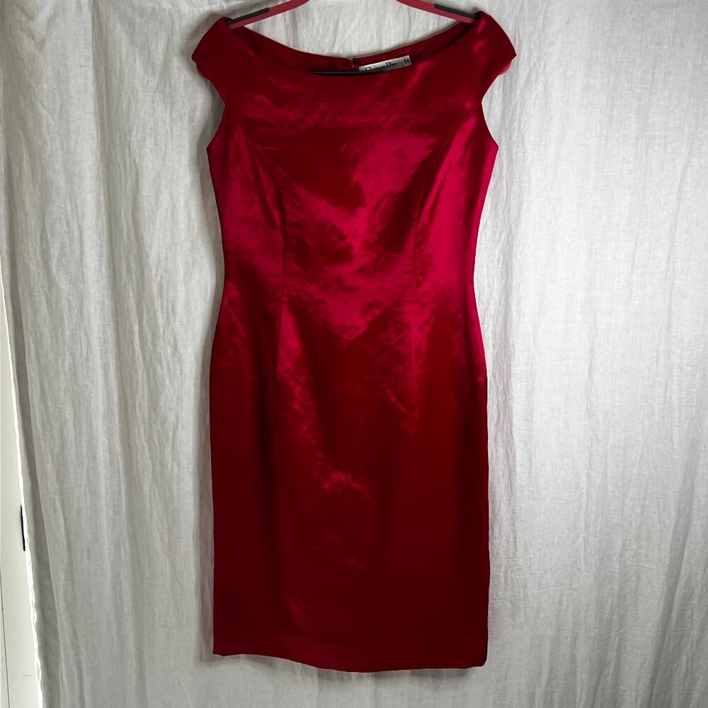 Hot Pink Christian Dior Dress Size 8